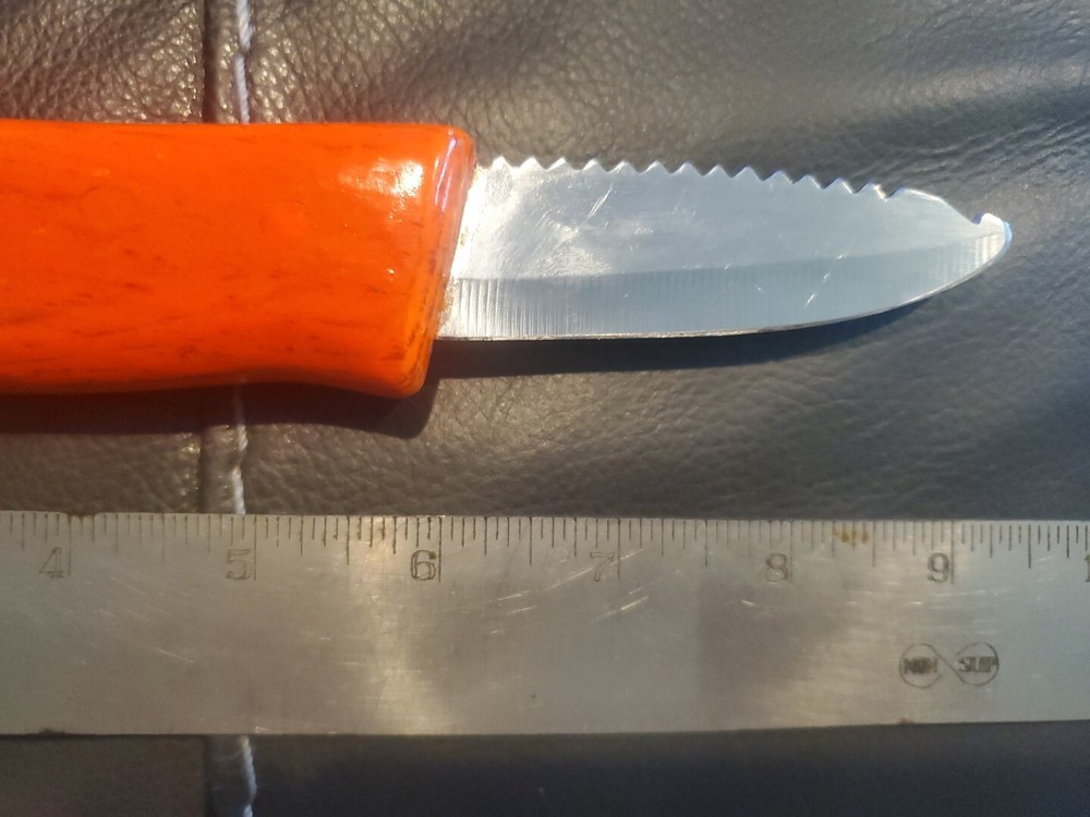 Fishing Boat Knife. Skinner And Scaler Very Sharp