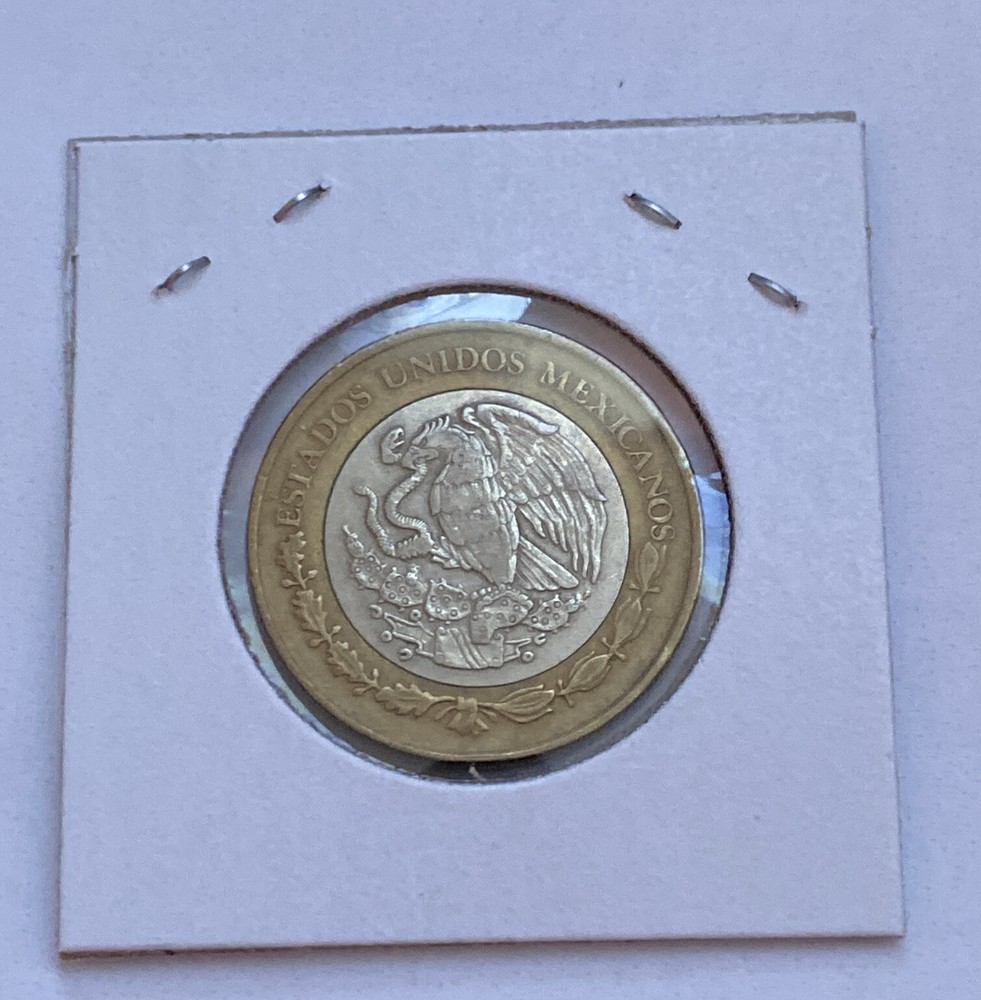 2005 Mexico 10 Pesos Coin B9