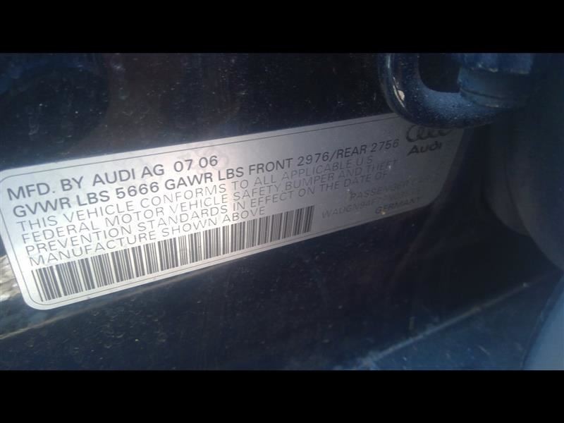 CONTROL PANEL OEM 07-09 S6 AUDI 1YR WRNTY 4E0057593