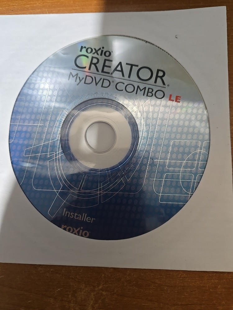 ROXIO CREATOR My DVD Combo LE 2005