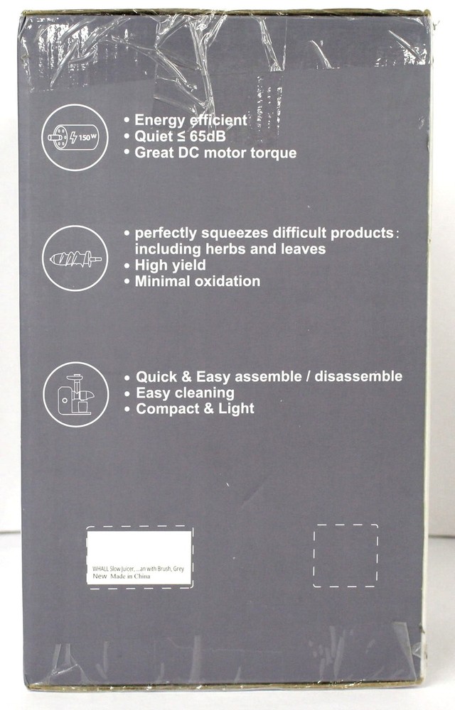 Whall Slow Juicer (ZM1512) Grey