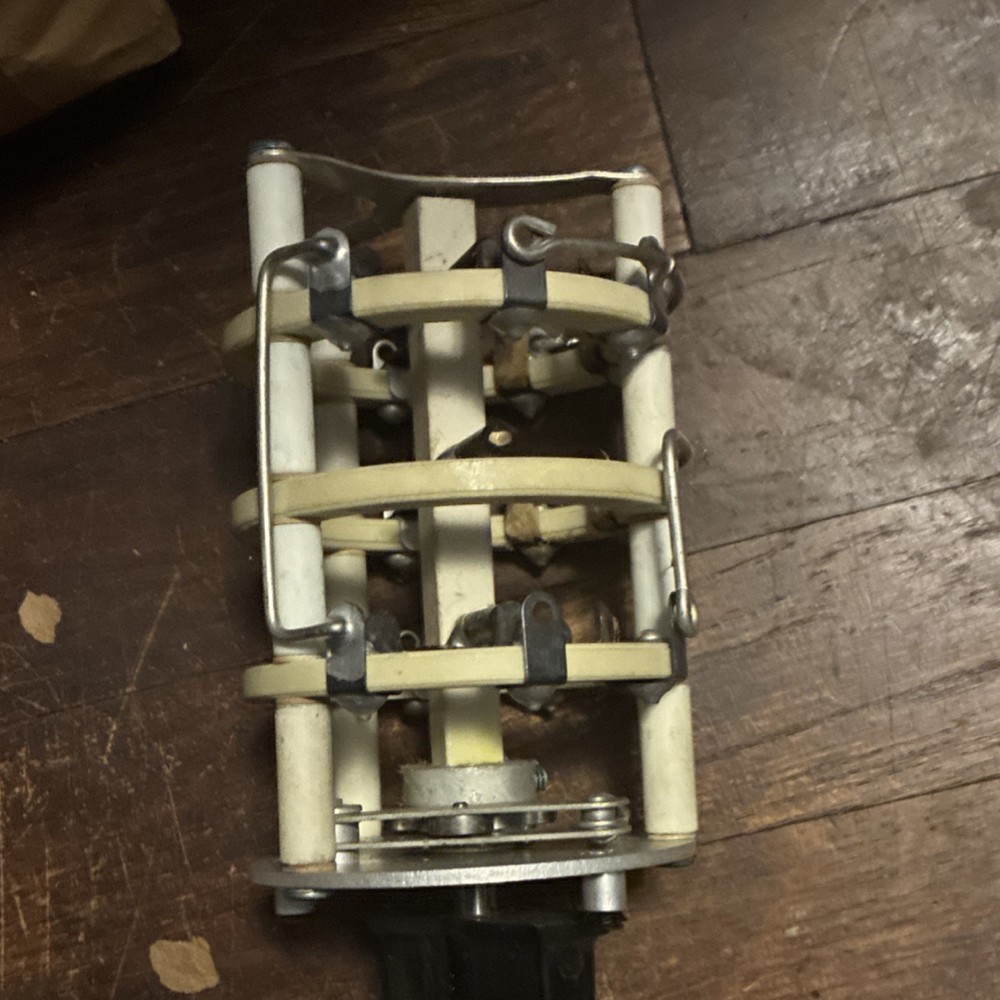 Industrial Rotary Switch Ceramic Metal White Multi-Position