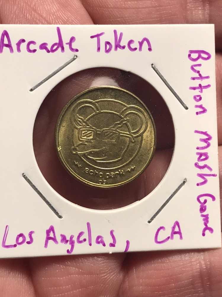 Arcade Token - Button Smash Game - Los Angeles, California