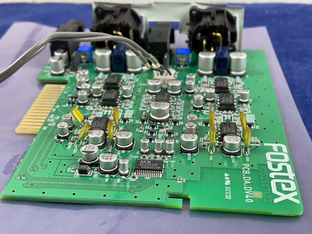 Fostex DV40 DVD Master Recorder Replacement input card 8252507102