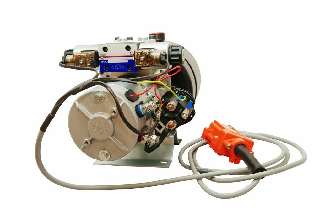 Hydraulic Pump Power Unit Double Acting 12V DC Dump Trailer 10 Quart with Remote