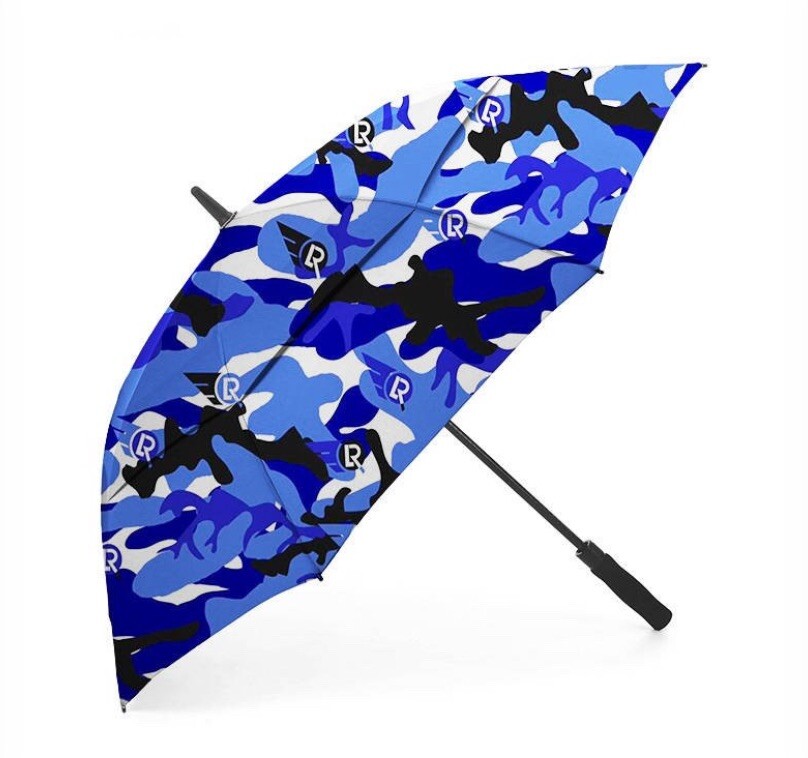Brand New- LRStudios Double Vented Camo Golf Umbrella