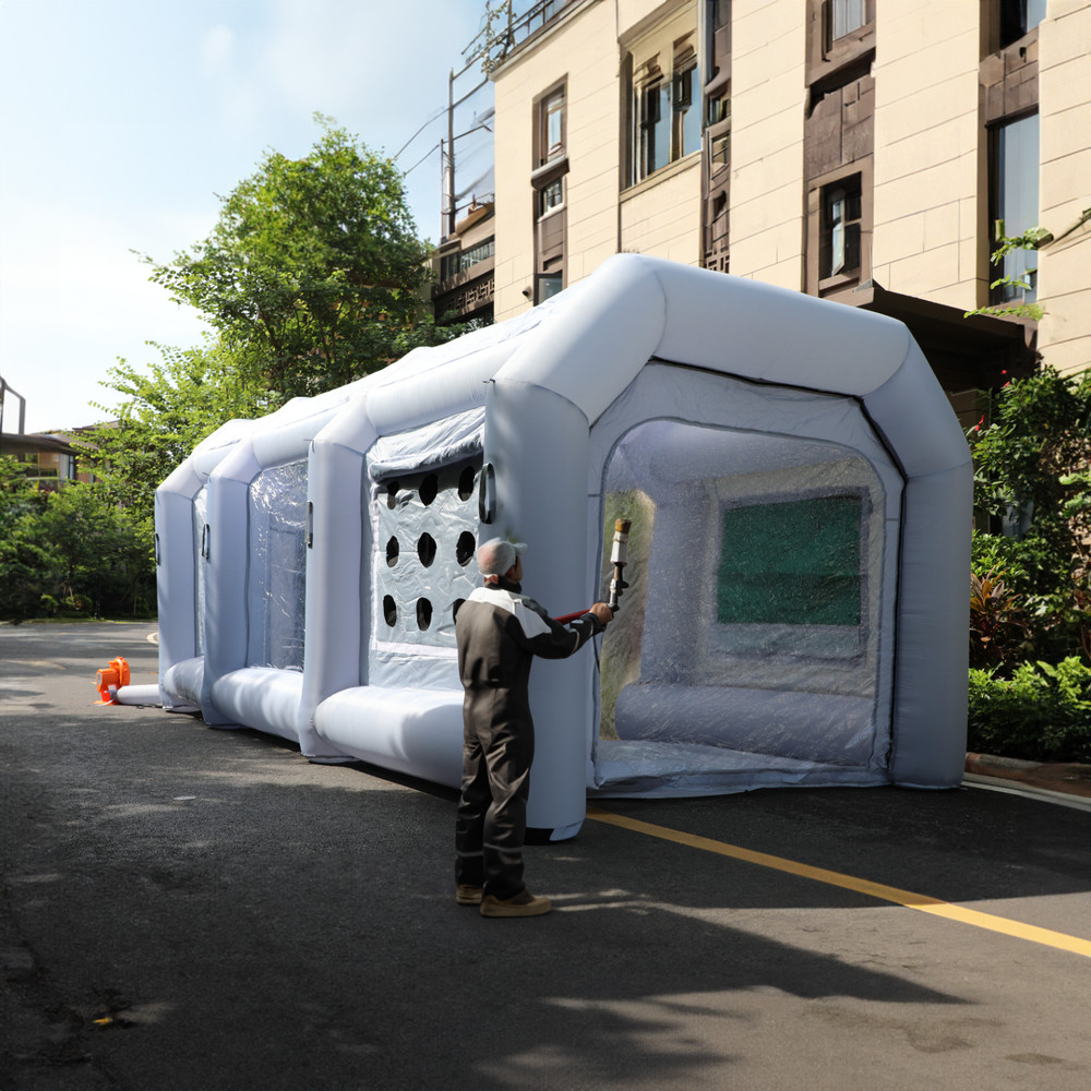 𝟐𝟎𝐱𝟏𝟎𝐱𝟗𝐅𝐭 Portable Inflatable Paint Booth