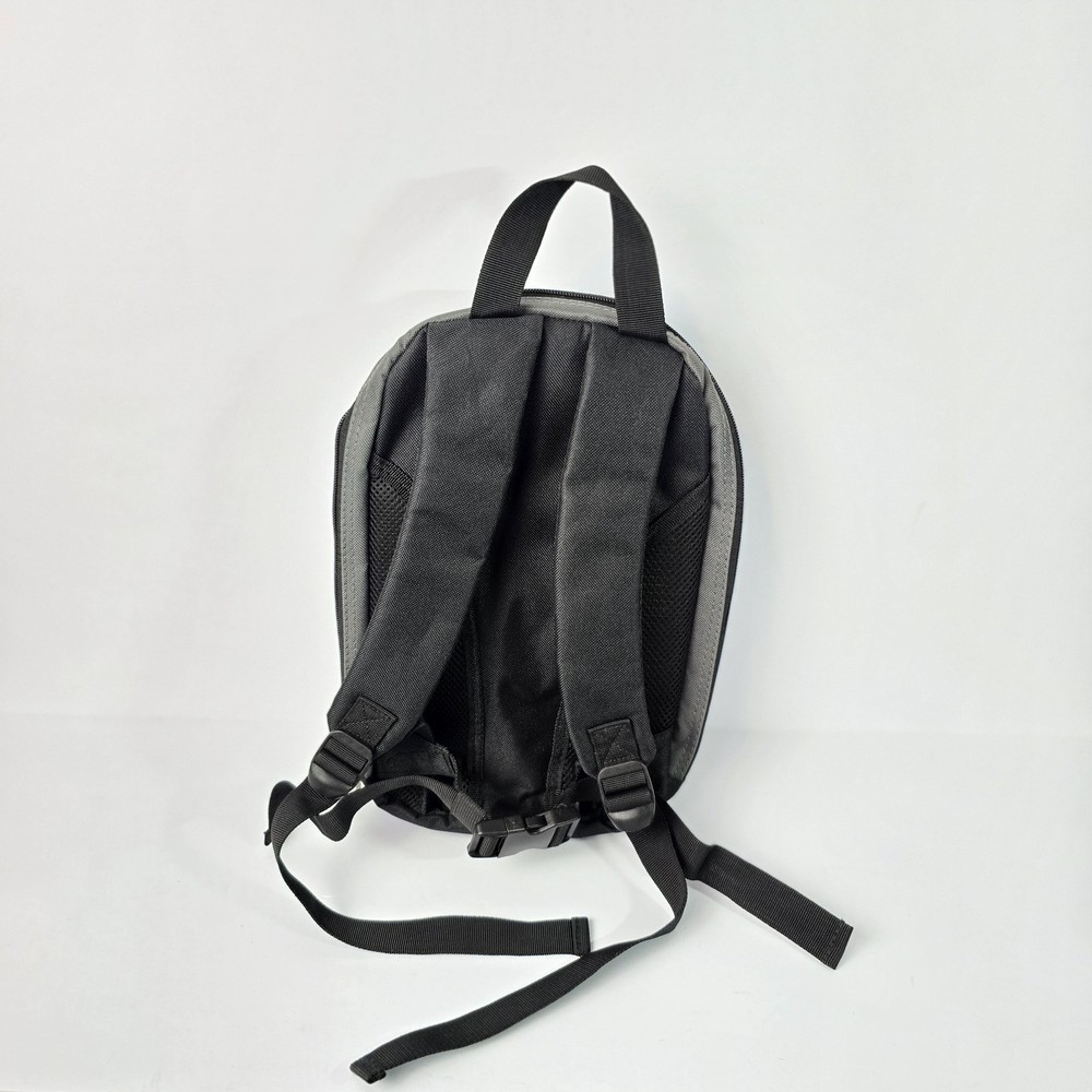 TI Mini Black Backpack Multiple compartments with interior hooks and straps