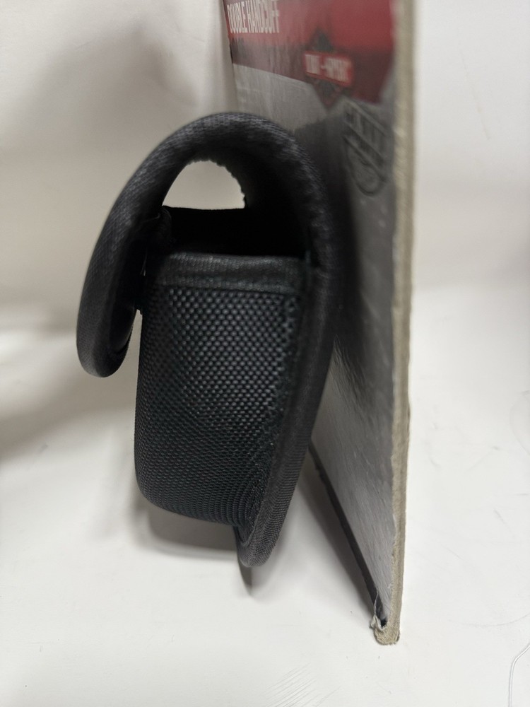 Tru-Spec Double Handcuff Case Black Police Issue 6”