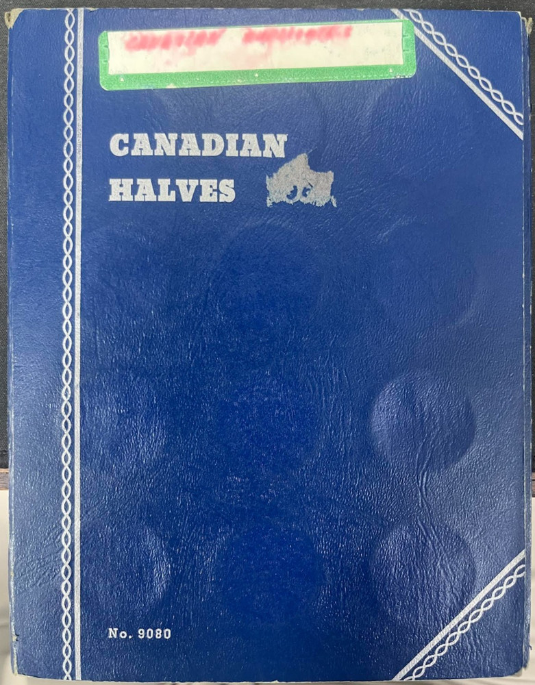 Canadian half dollar collection 80% Silver 22 Coins