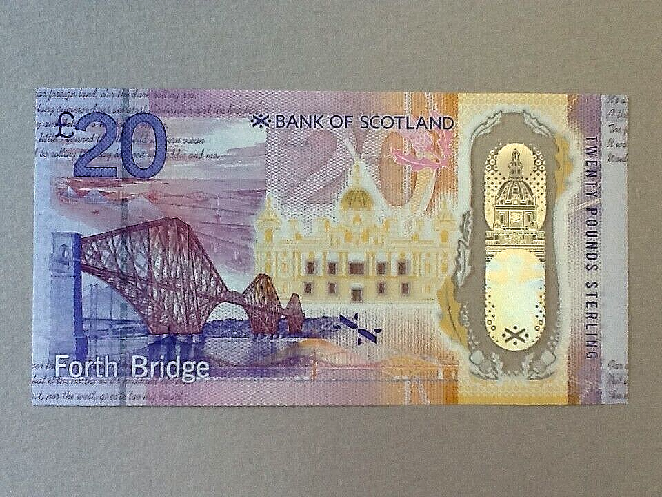 Scotland 20 Pounds P-132 2019