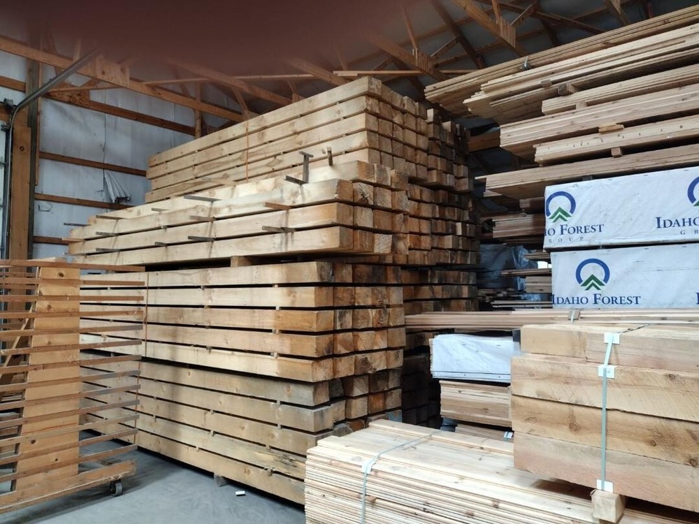 6x6 Western Cedar beams