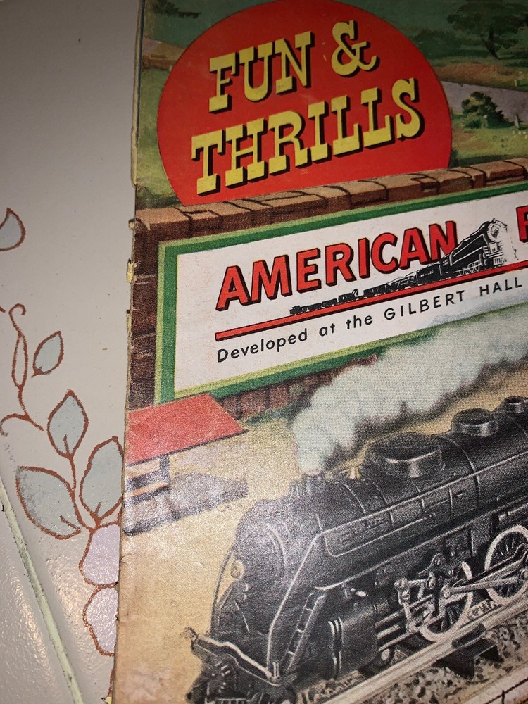 Vintage 1949 American Flyer Erector Catalog
