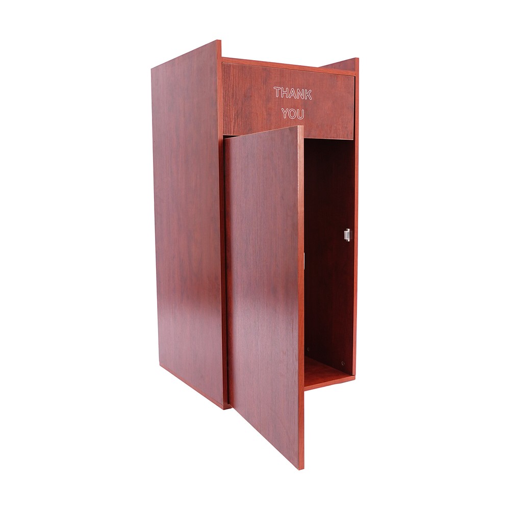 Eco-Friendly Pull Out Trash Bin with Spacious 27.24 Quart Capacity,