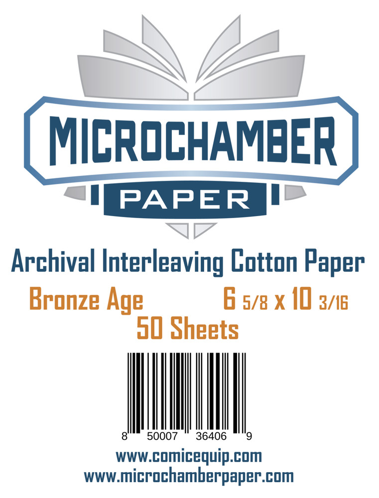 Micro Chamber Paper Bronze Size 50 Sheets 6-5/8" x 10-3/16"