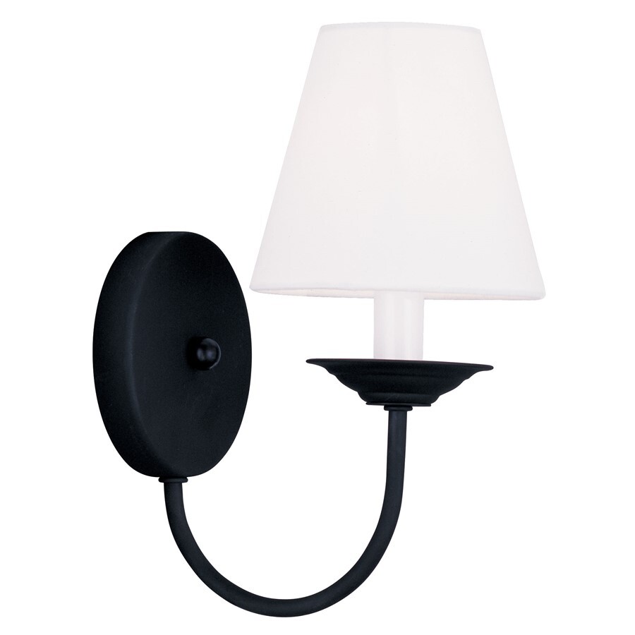 Livex Lighting Mendham Wall Sconce in Black - 5271-04