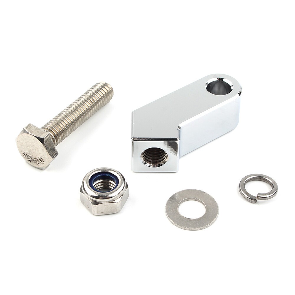 Headlight Mounting Block Bracket For Harley Dyna Softail Bobber Chopper Cruiser