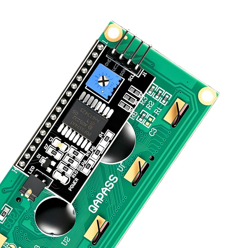 2 Pack I2C 1602 LCD Display Module 16X2 Blue Backlight Raspberry Pi Arduino