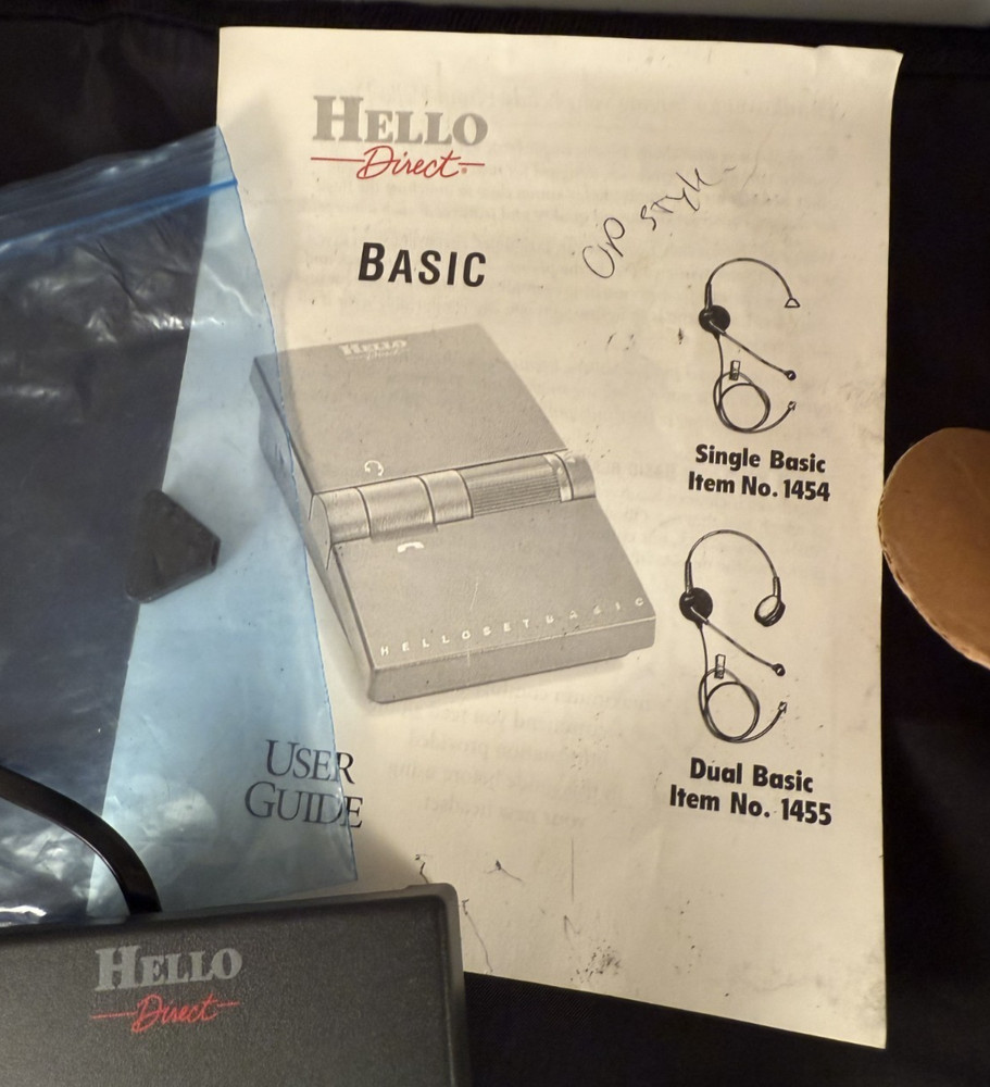 Hello Direct Pro headset amplifier 1473