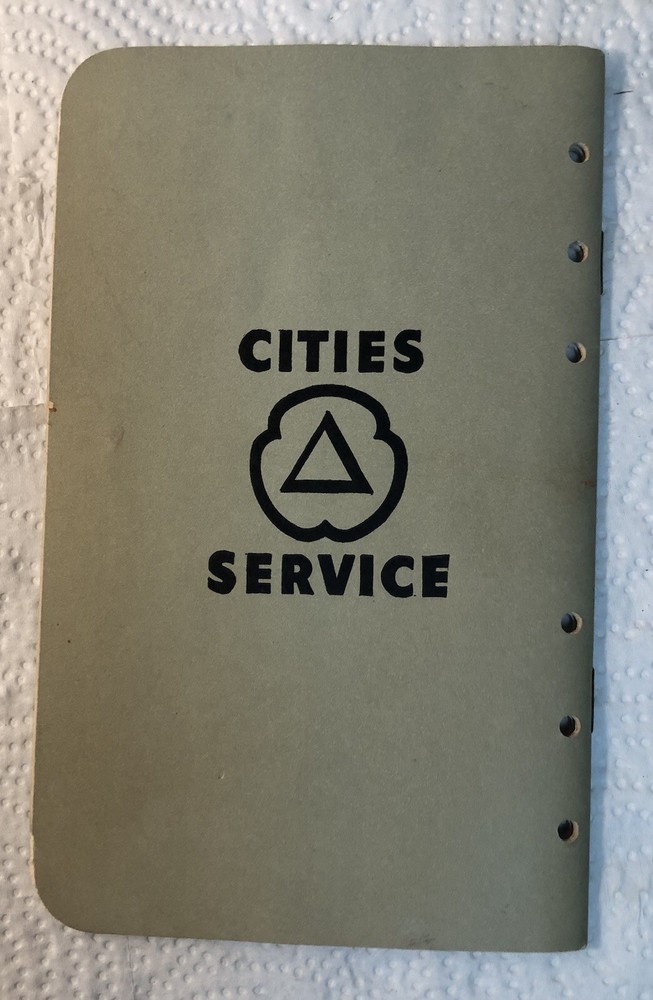 1957 Passenger Car Data Booklet With Ethyl Gasoline Logo