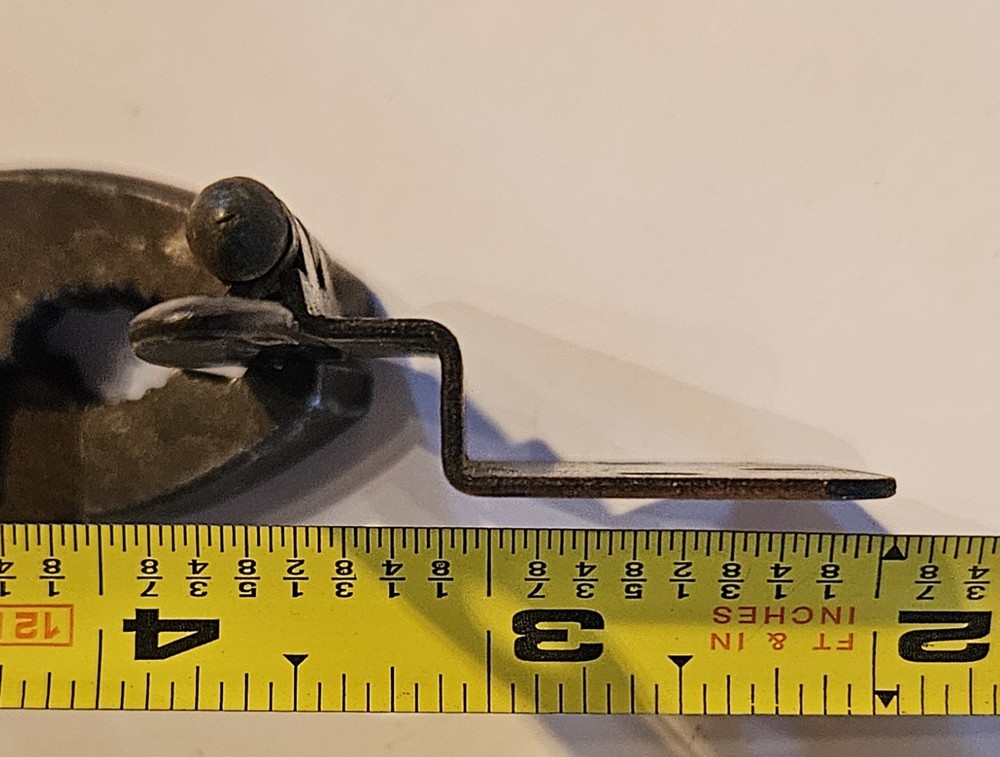 Hinges Vintage Steel Surface Mount Set Of Four