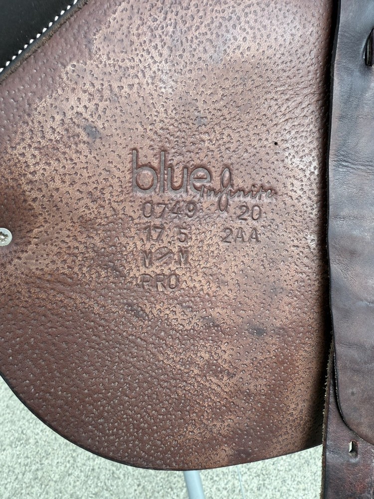 2020 17.5” Voltaire Blue Infinite Saddle ActiveFlex Tree 2AA Flap