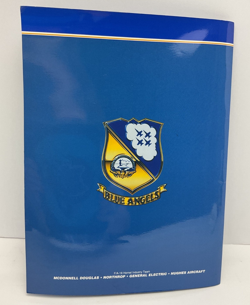 Blue Angels 1989 Souvenir Program