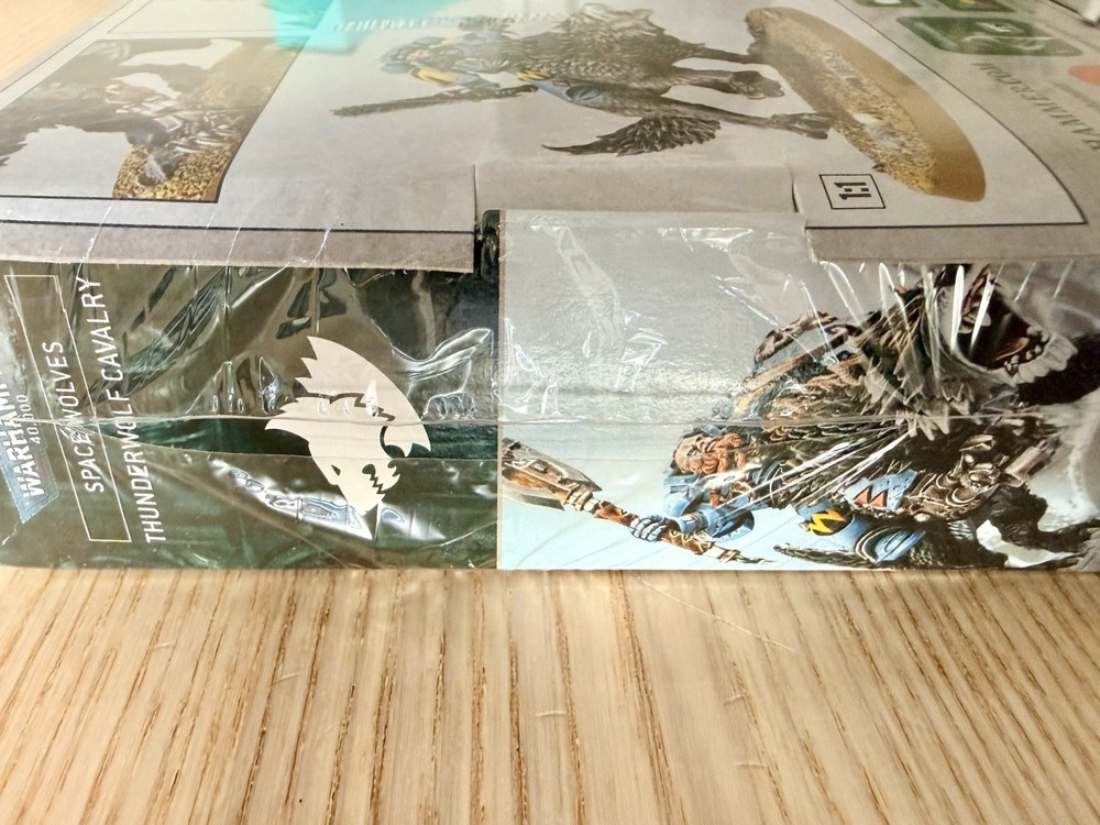 Games Workshop Warhammer 40k Space Wolves Thunderwolf Cavalry - 99120101350 NIB