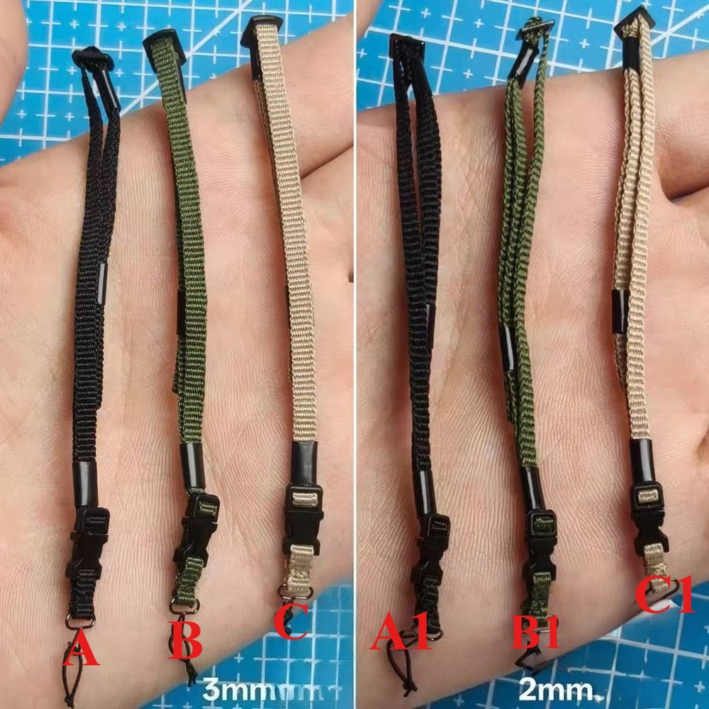 1/12 Scale Gun Strap, Weapon Harness Model for 6'' Figure
