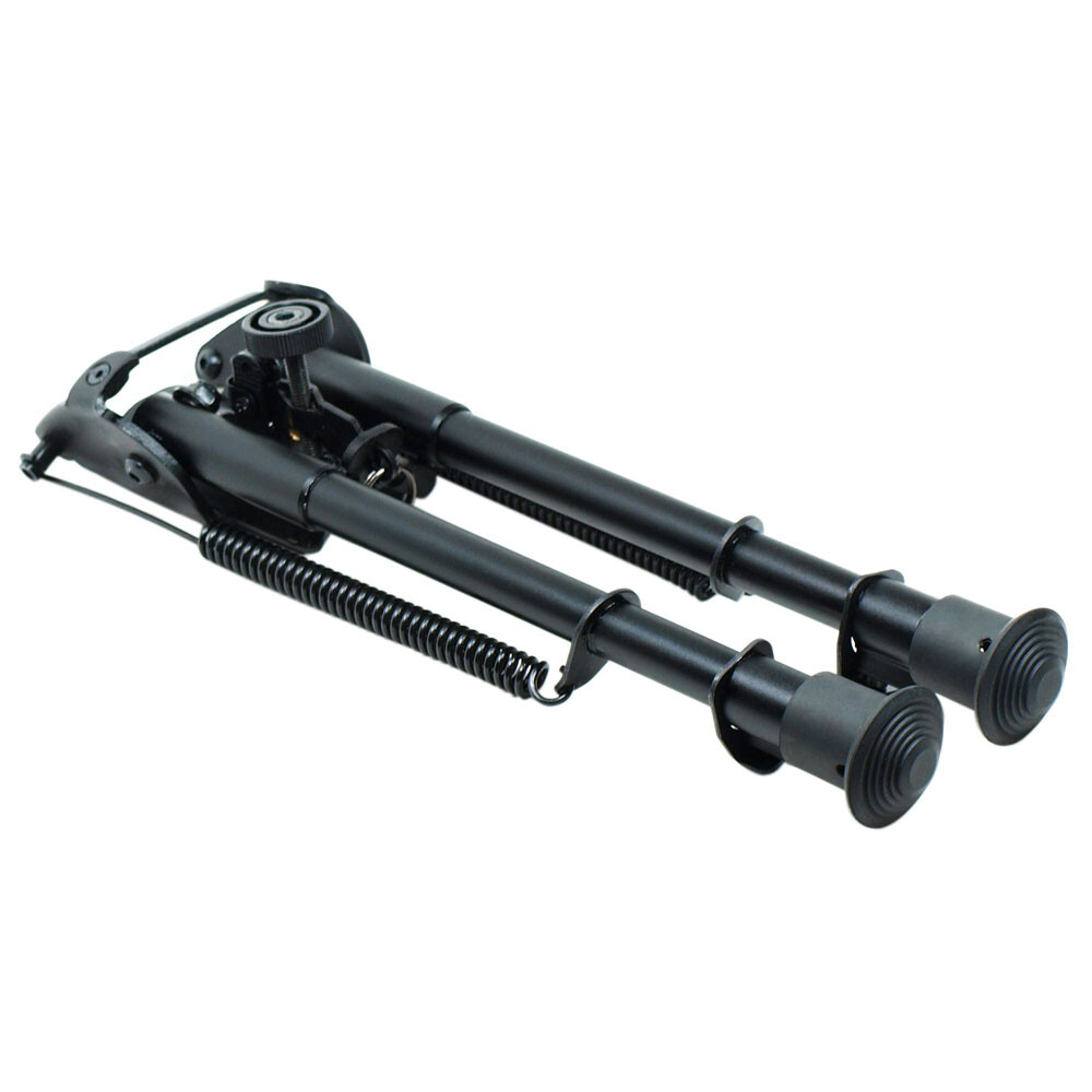 9" - 13" Adjustable Spring Return Hunting Rifle Bipod & Picatinny Adapter