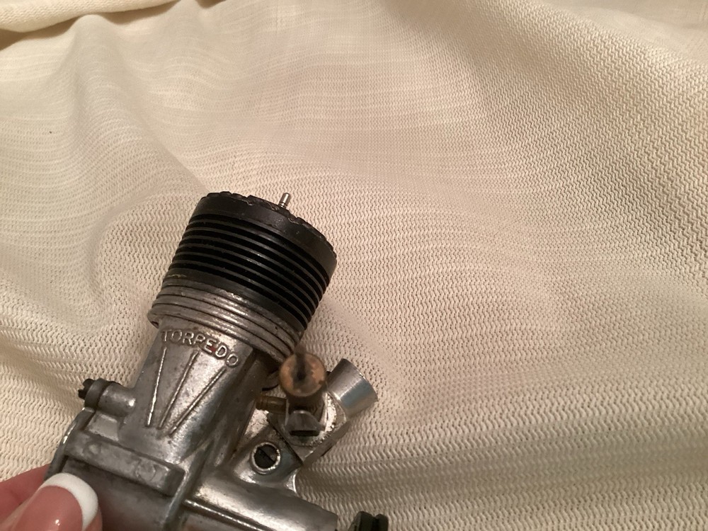 Vintage Torpedo 45 RC Carbo Engine Bench Tested