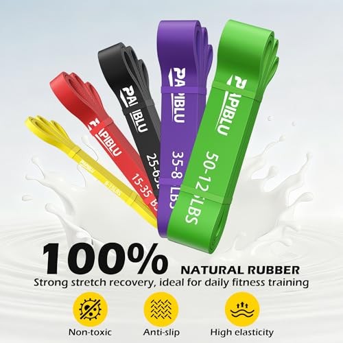 Pull Up Bands, Resistance Bands Set for Pull-Up Assistance, Multicolor