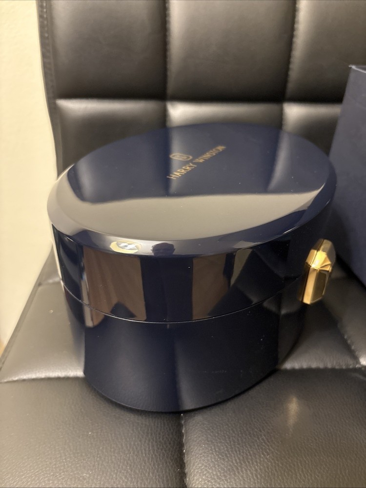 Authentic Harry Winston watch Box Case Inner Outer Cloth Full Set