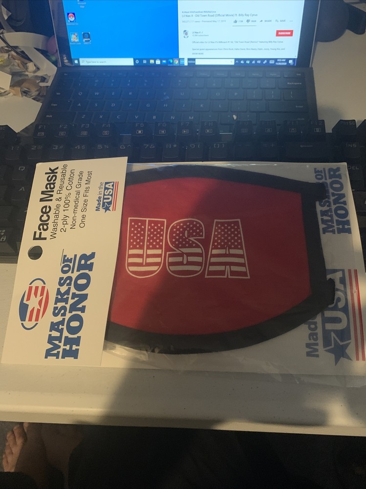Mask Of Honor Face Mask (USA)