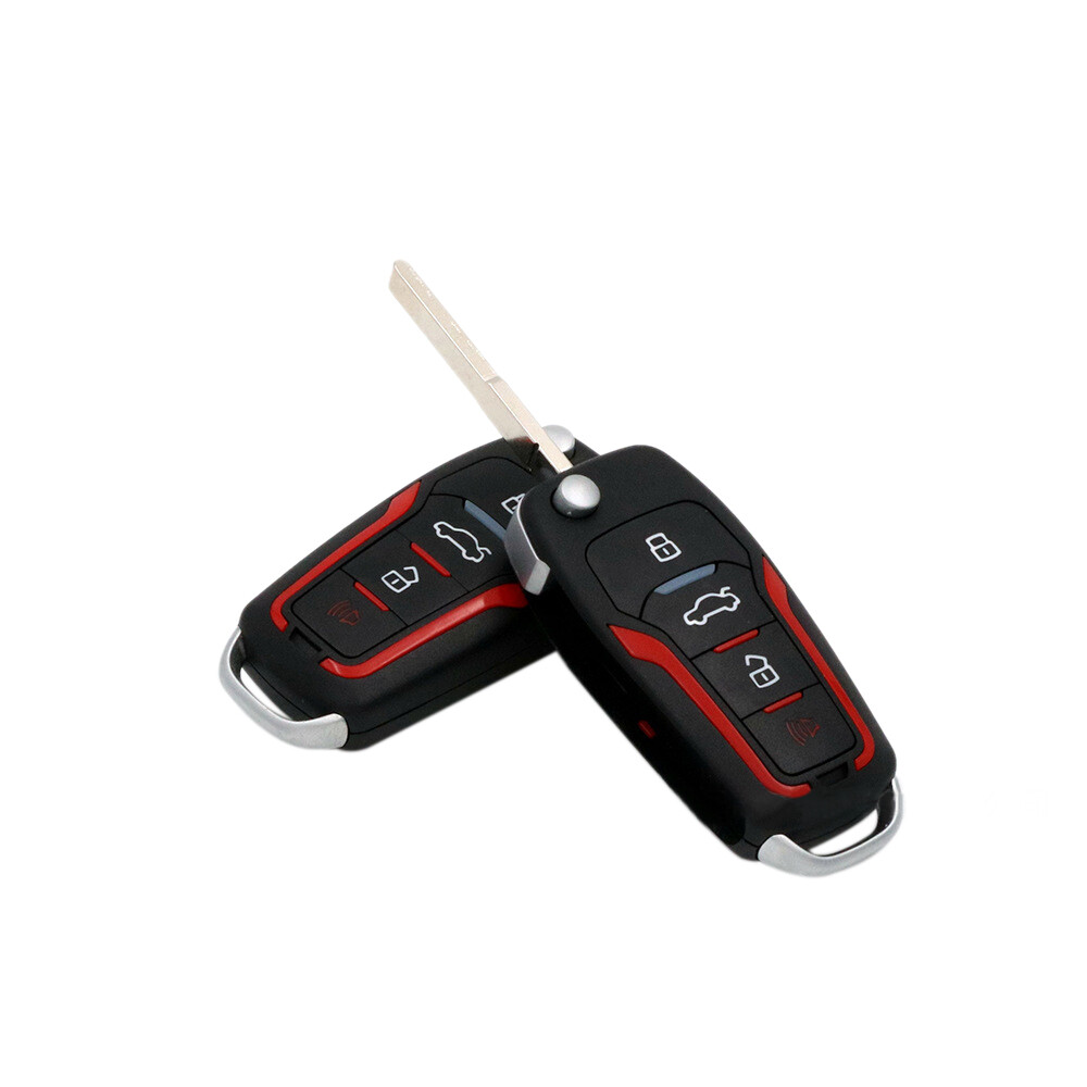 Auto Keyless Entry Engine Start Stop Alarm System Push Button Remote Auto Smart