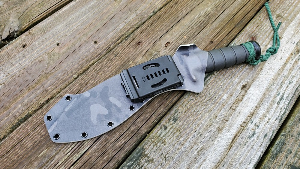 KA-BAR Combat Kukri model 1280 CUSTOM kydex sheath