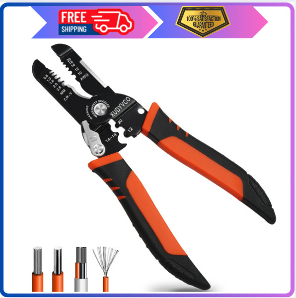 5-In-1 Wire Stripper Tool, 3Rd Generation Wire Strippers for 10-20 AWG Electric