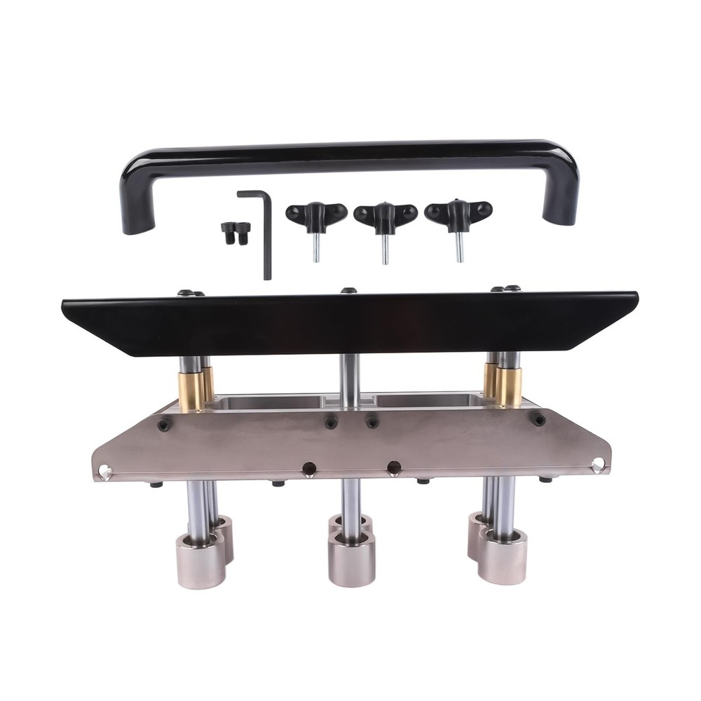 Three Station Edge Roller Bender 0-90° Bending Angle Metal Bending Tool Adj