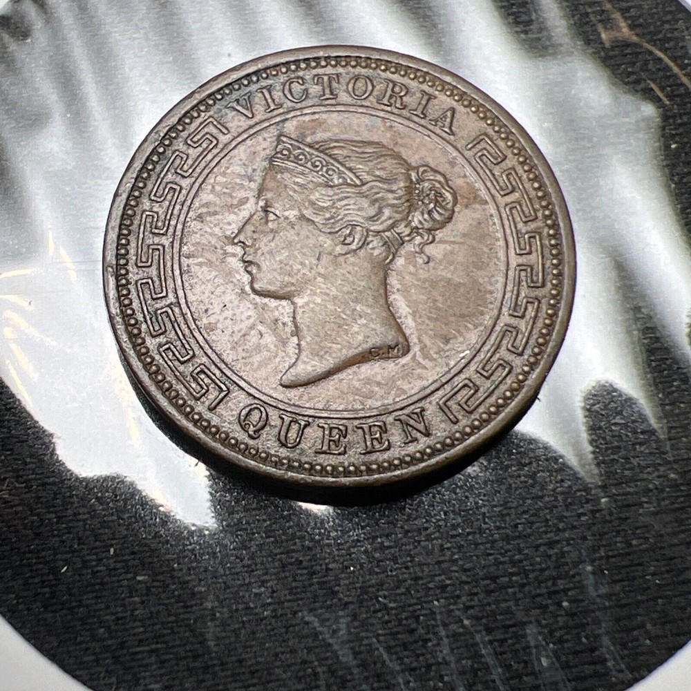 1898 Ceylon 1/2 Cent X2110