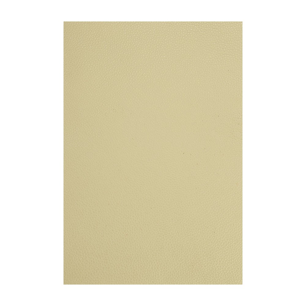 Full Grain Leather Sheet 11.8" x 7.8" Natural Leather Pieces Beige