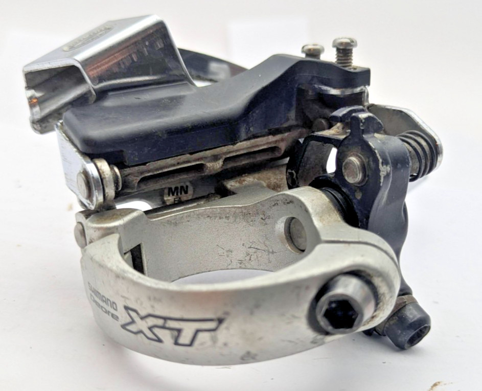 SHIMANO DEORE XT FD-M760a FRONT DERAILLEUR DUAL TOP & BOTTOM PULL 34.9 TRIPLE
