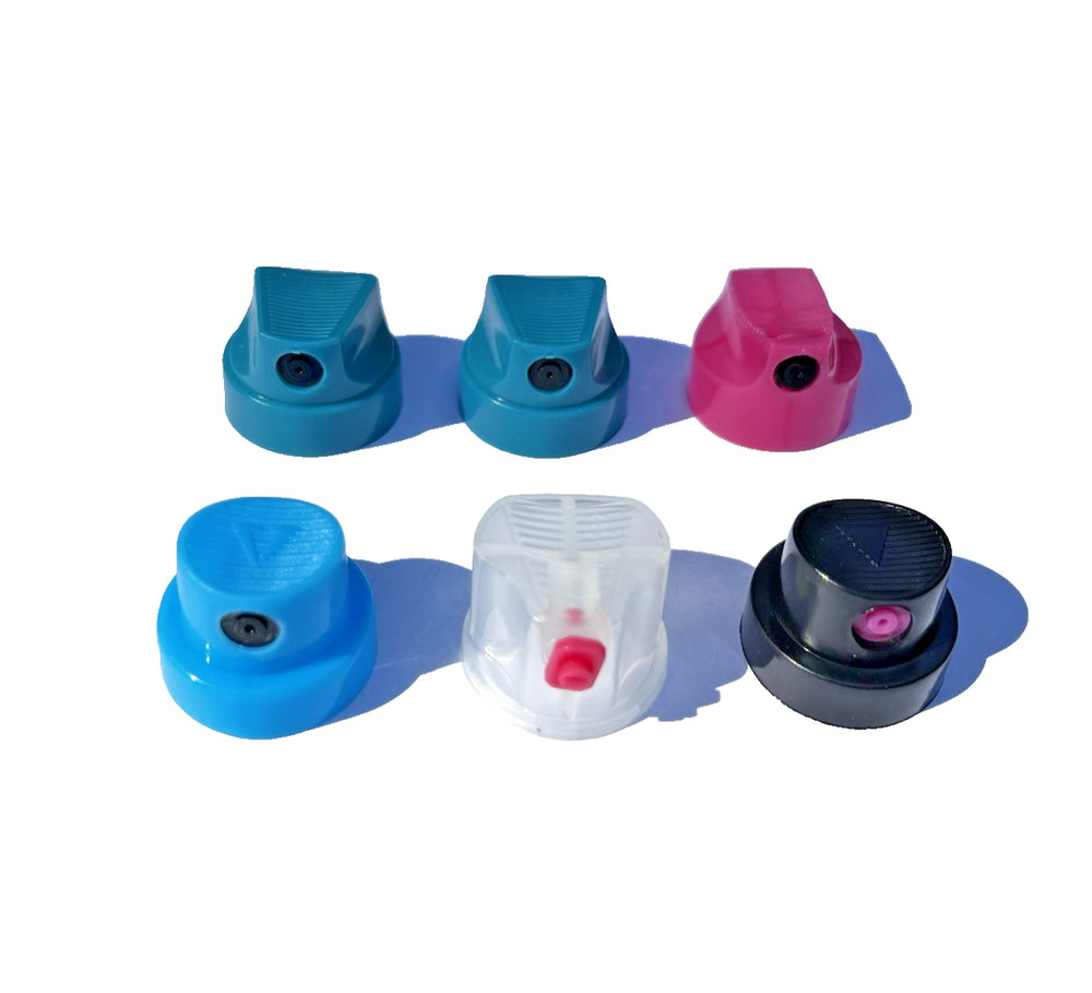 Ironlak 6 Piece assorted nozzle Sample pack graffiti art supplies