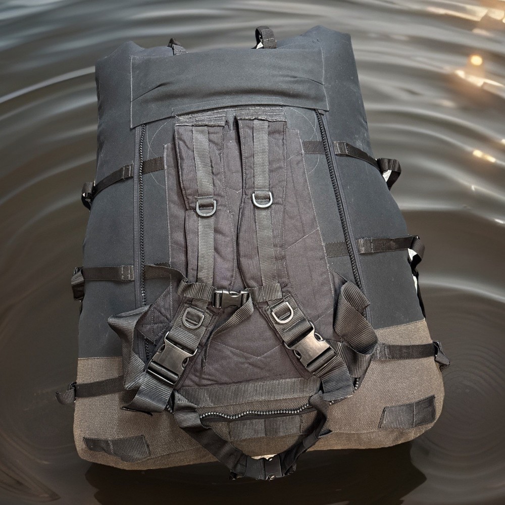 Very Good Genuine UKSF SAS SBS Typhoon British Special Forces Black Dry Rucksack