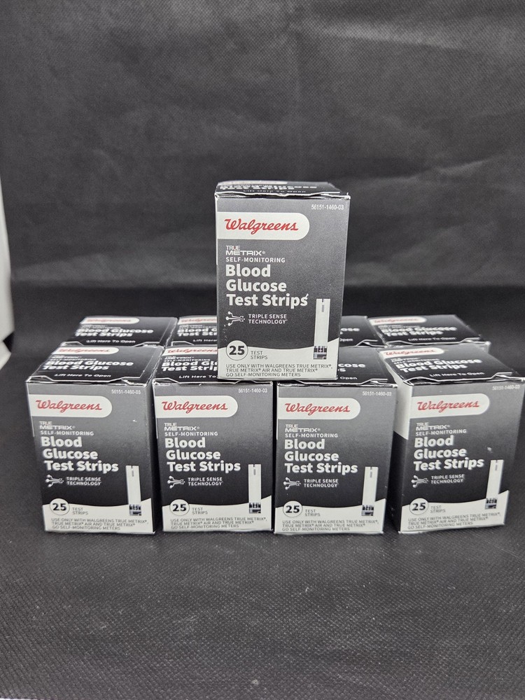 Walgreens Blood Glucose Test Strips 125 Total