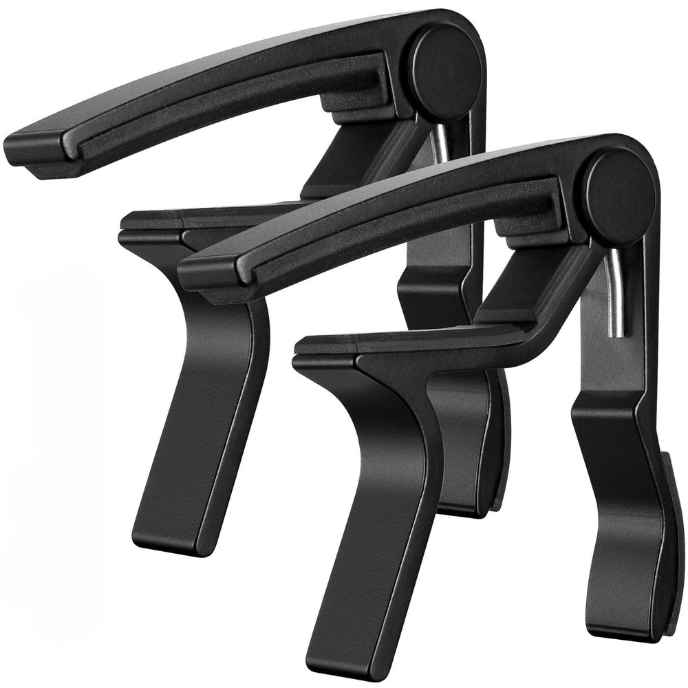 Capo 2Pack Guitar for Acoustic Electric 2P-Black