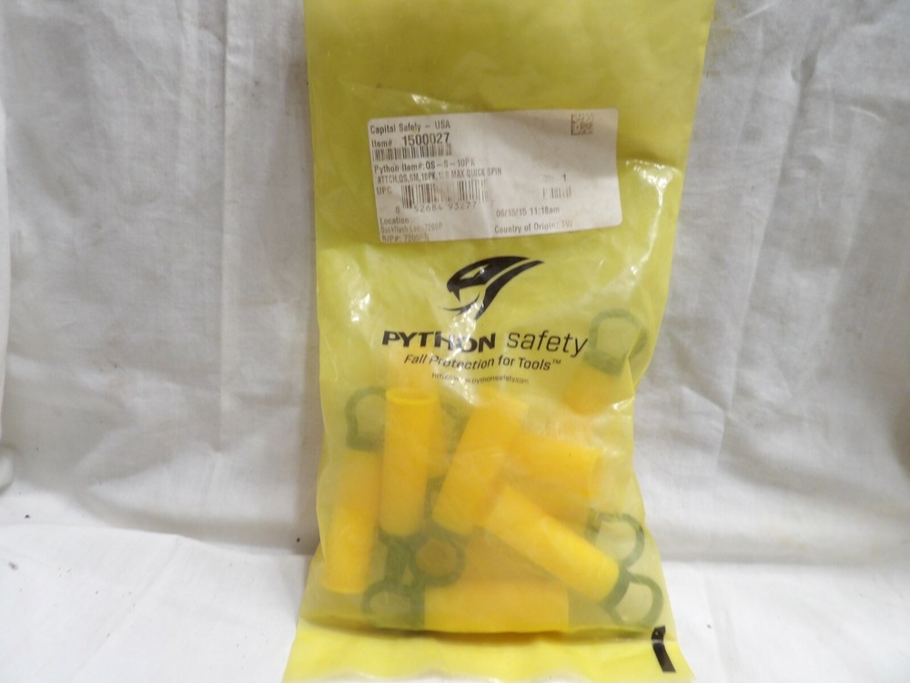 Python Safety #1500027 Quick Spin Adaptor for up to 1 lb Tool (Pkg of 10)