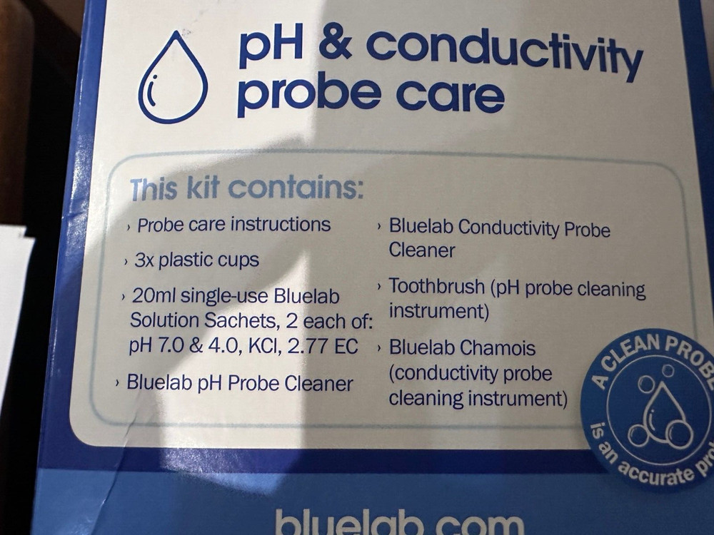 bluelab pH & Conductivity Probe Care Kit (Partial)
