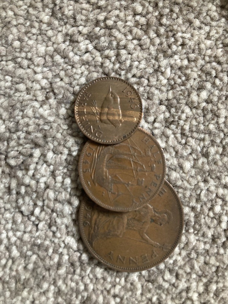 Random Old Coins Uk x10