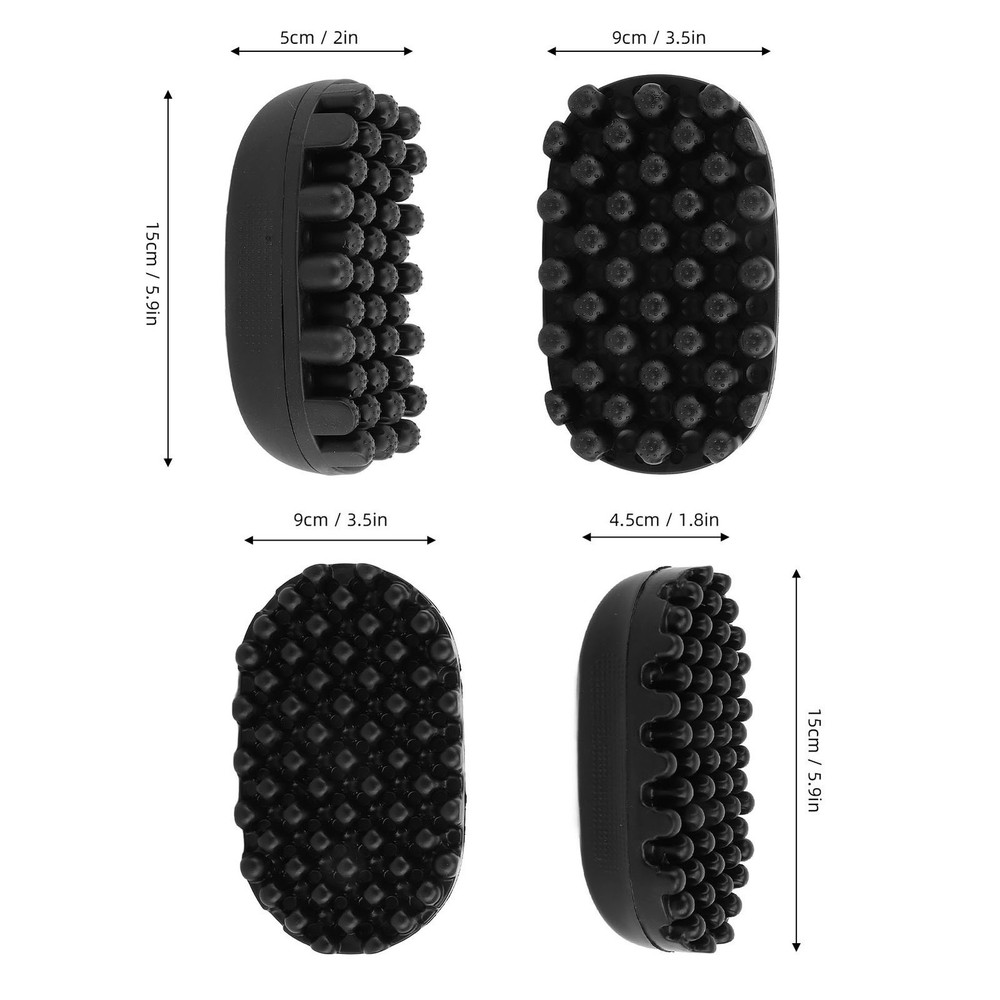 2 Pcs Twist Brush Quick Easy Styling Large Dense Teeth Professional