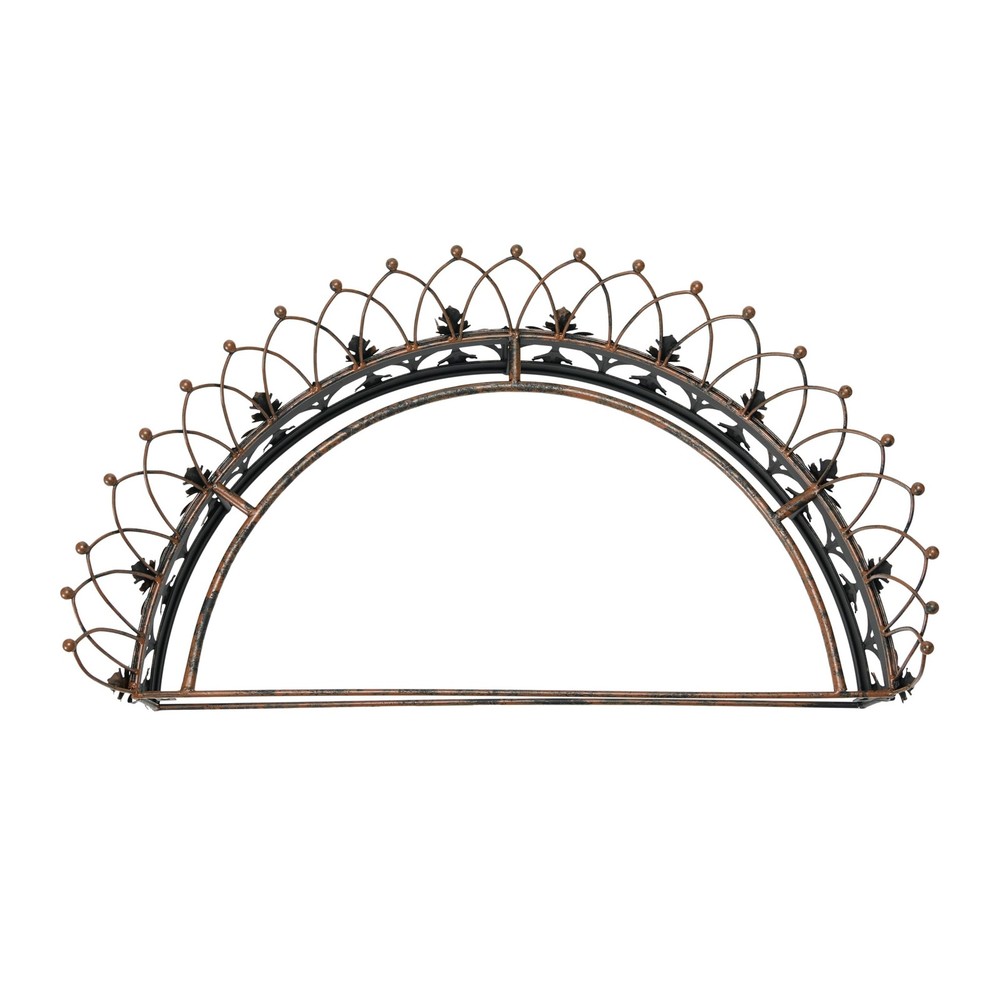 Metal Curtain Crown Rust